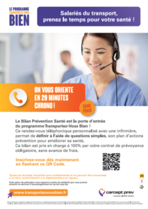 Bilan prévention santé en 20 min Chrono