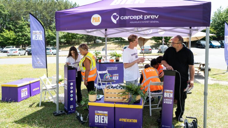 Sensibiliser vos salariés à la prévention avec le Stand Transportez-Vous Bien