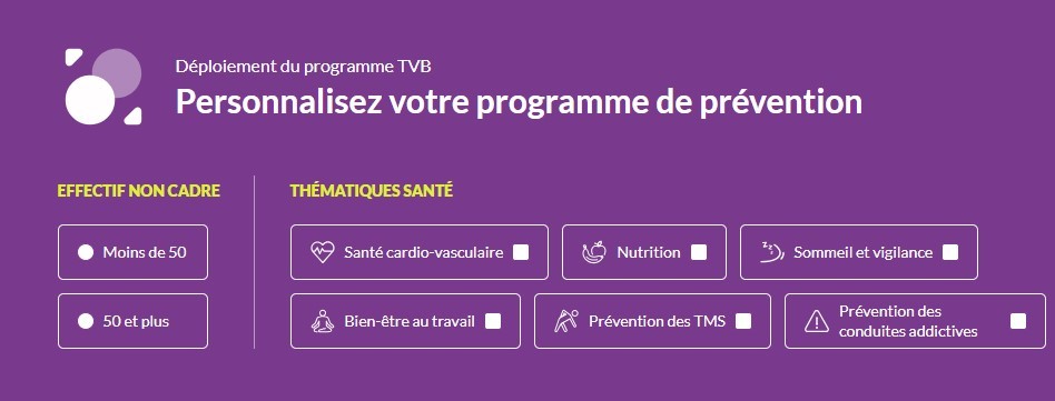 Plan d'action entreprise - bannière TVB